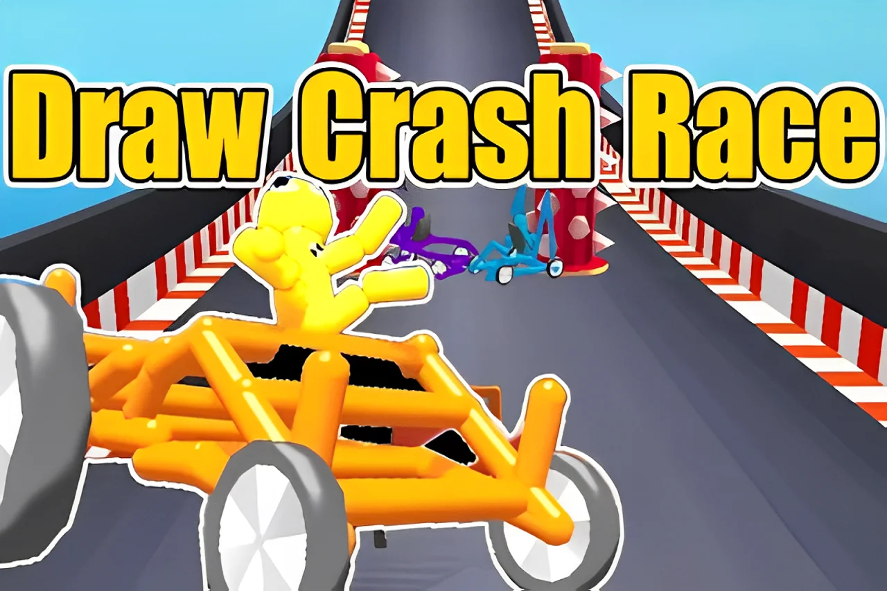 Draw Crash Race - Play free online game