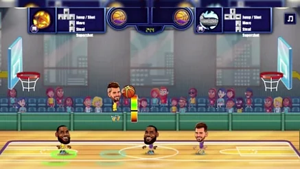 Basketball Stars Battle - Game screenshot