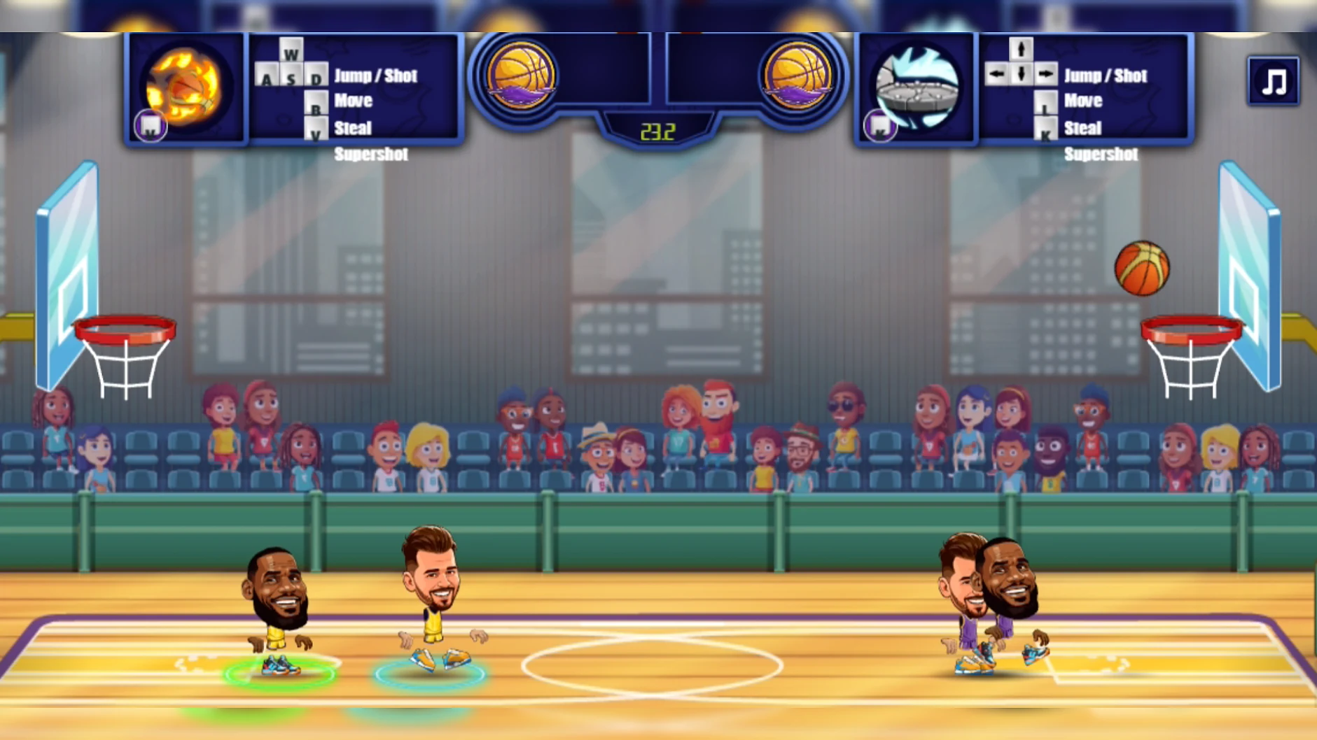 Basketball Stars Character - Game screenshot