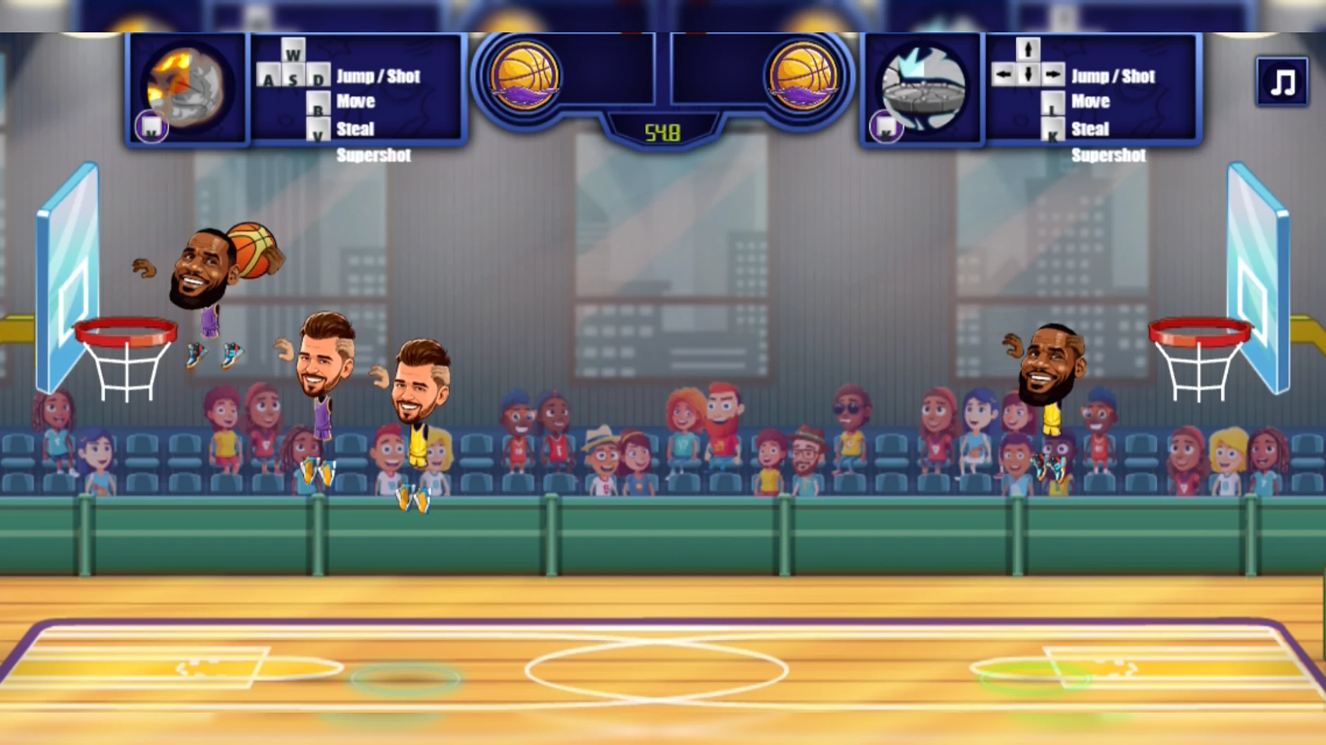 Basketball Stars Gameplay - Game screenshot