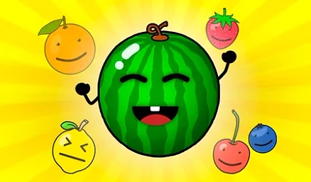 Fruit Merge Watermelon Gameplay Fruit Merge Watermelon Gameplay - Game screenshot