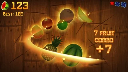Fruit Ninja Gameplay Fruit Ninja Gameplay - Game screenshot
