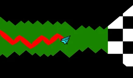 Geometry Dash Wave Gameplay Geometry Dash Wave Gameplay - Game screenshot