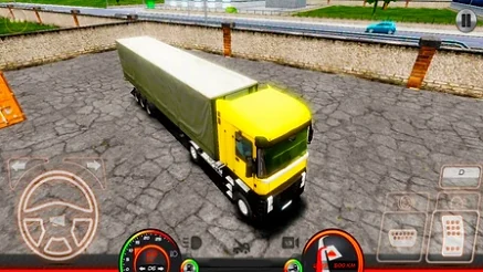 Long Haul Trucking Simulator Level Long Haul Trucking Simulator Level - Game screenshot
