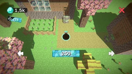 Mine Black Hole Character - Game screenshot