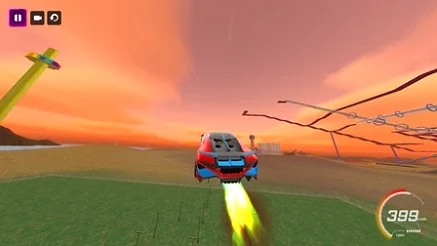 Night City Racing Gameplay - Game screenshot