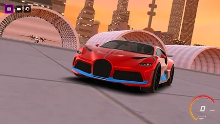 Night City Racing Power Ups - Game screenshot