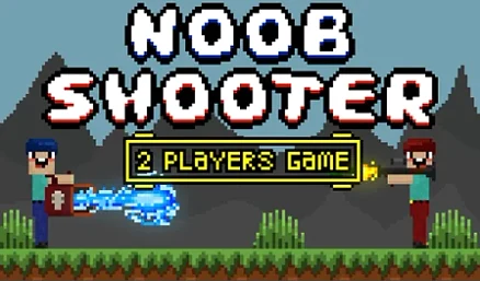 Noob Shooter 2 Players Game Gameplay Noob Shooter 2 Players Game Gameplay - Game screenshot