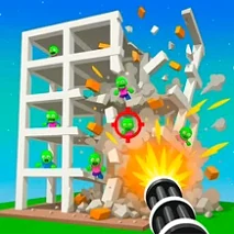 Playground Building Destruction With Zombies Action Playground Building Destruction With Zombies Action - Game screenshot