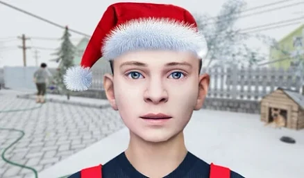 Schoolboy New Year Gameplay - Game screenshot