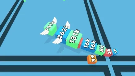 Snake 2048 Character Snake 2048 Character - Game screenshot