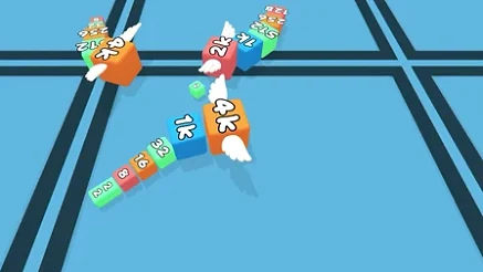 Snake 2048 Multiplayer Snake 2048 Multiplayer - Game screenshot