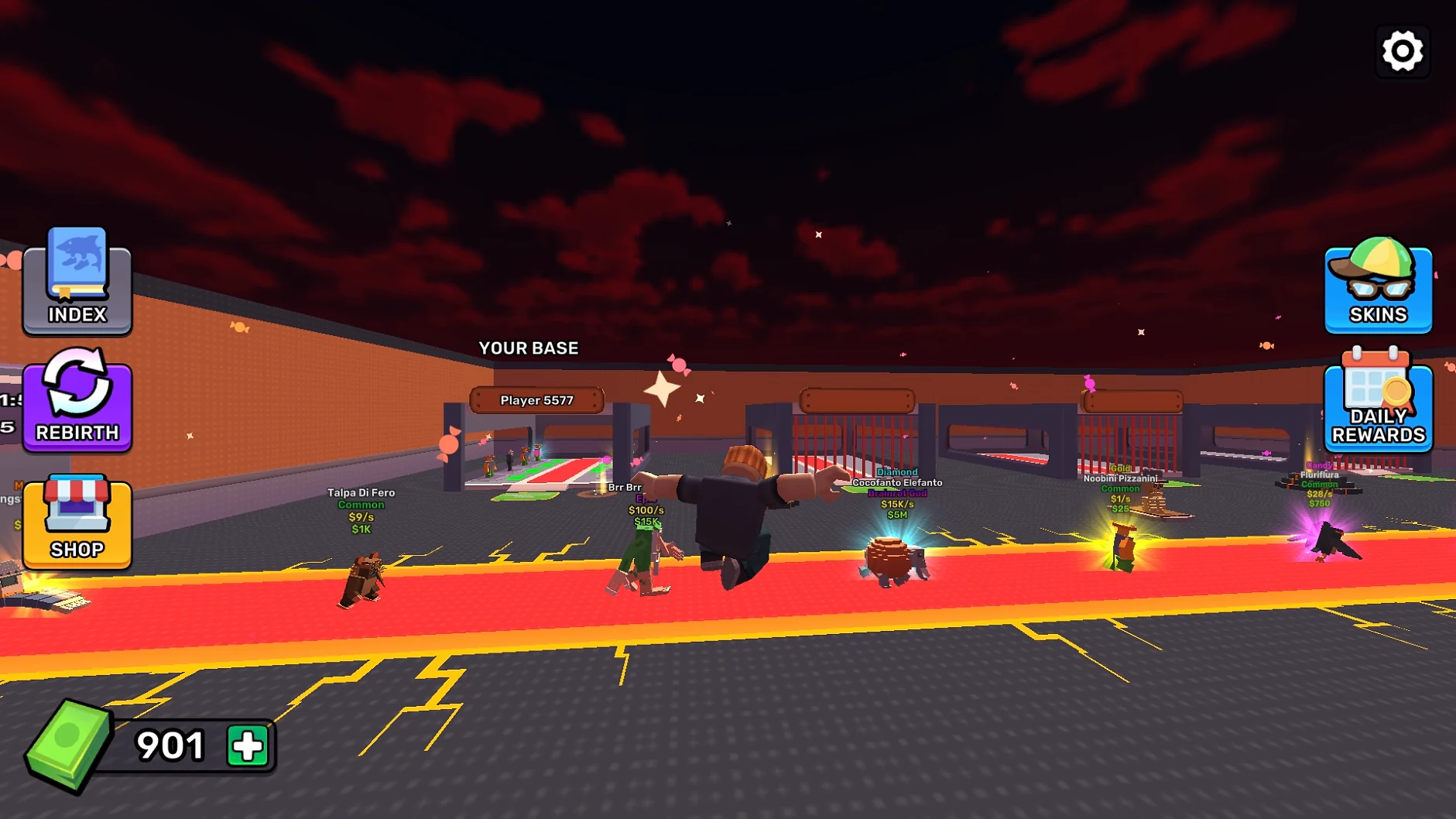 Steal A Brainrot Original 3d Character - Game screenshot