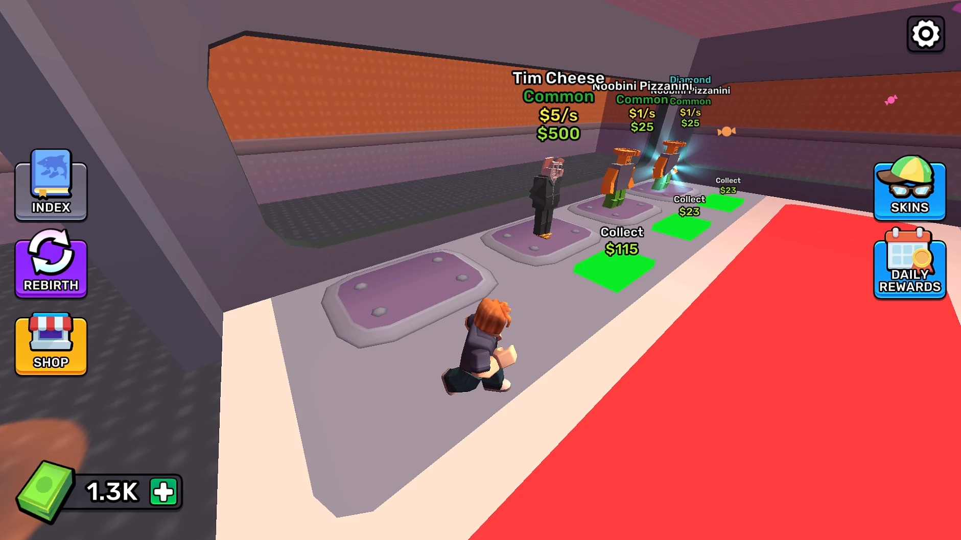 Steal A Brainrot Original 3d Gameplay - Game screenshot