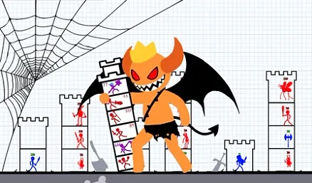 Stick Hero Tower Defense Gameplay - Game screenshot