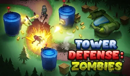 Tower Defense Zombies Gameplay Tower Defense Zombies Gameplay - Game screenshot