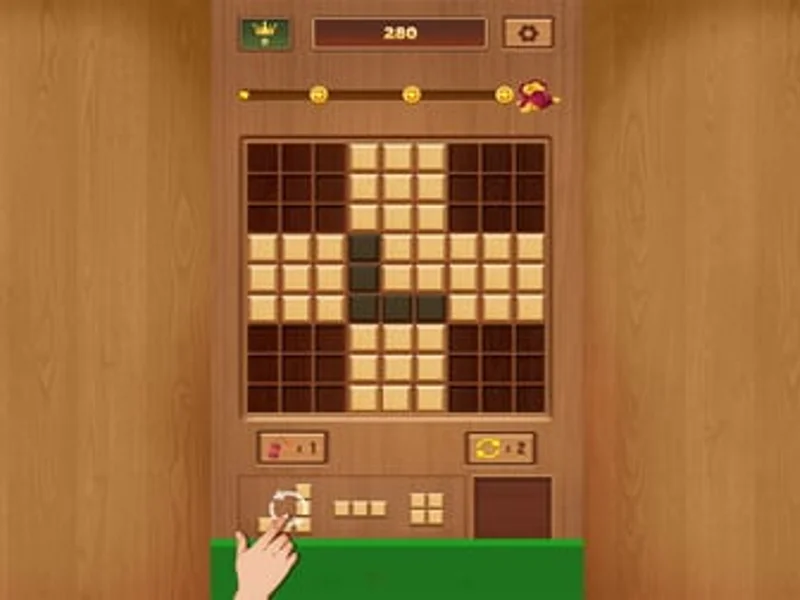 Wood Block Puzzle 7ed9 1 Character Wood Block Puzzle 7ed9 1 Character - Game screenshot
