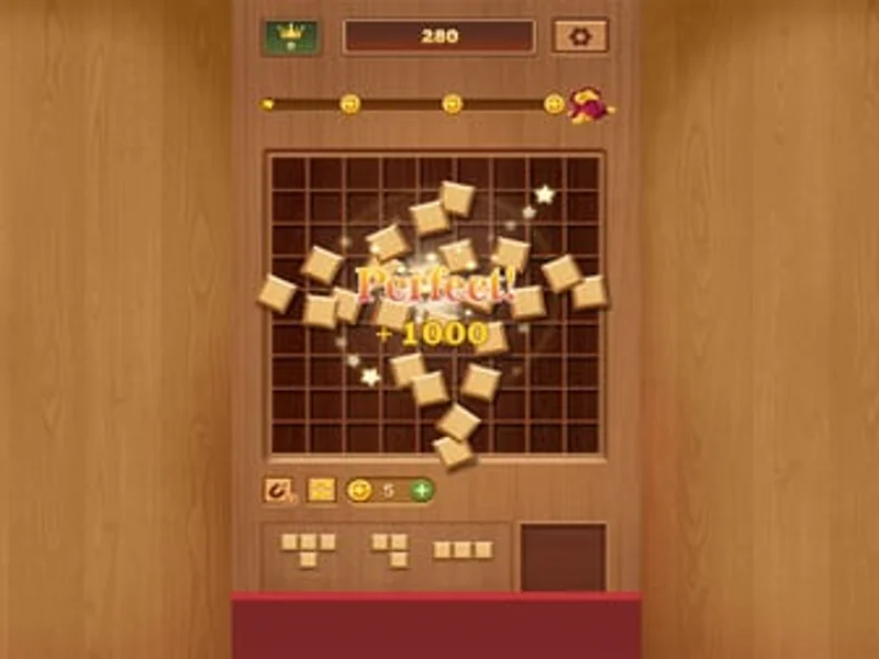 Wood Block Puzzle 7ed9 1 Level Wood Block Puzzle 7ed9 1 Level - Game screenshot